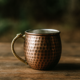 Bakır Dış Dövme Bardak