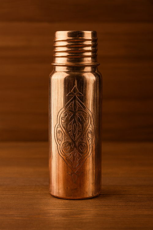 Kalaylı Saf Bakır Matara (550ml)