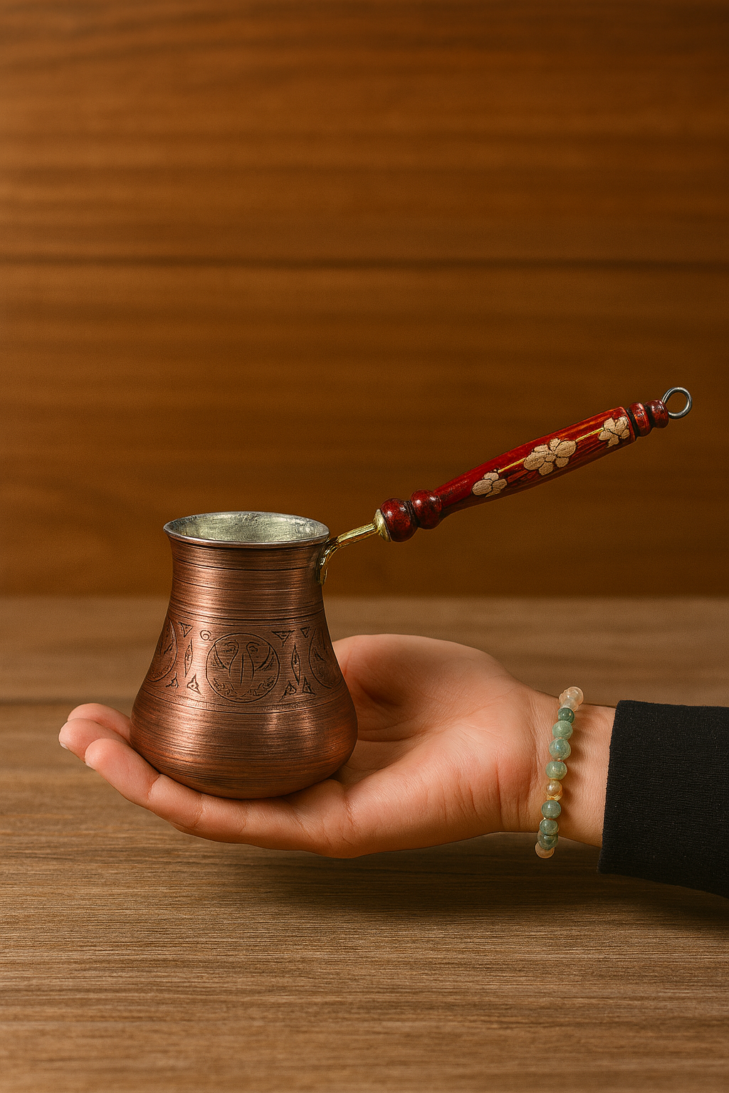 Bakır Cezve 4 Fincan