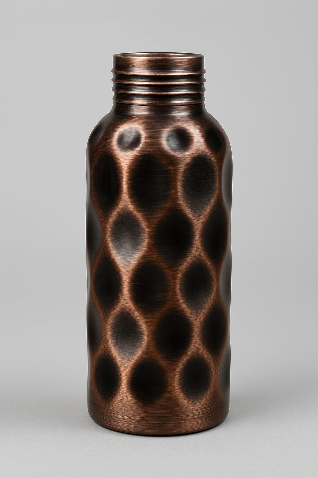 Kalaylı El Dövmeli Saf Bakır Matara (1,6L)