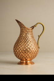 Diken Kalaylı Saf Bakır Sürahi(1,5 Lt)